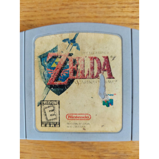 The Legend of Zelda Ocarina of Time Nintendo 64 N64 Authentic Game Cartridge