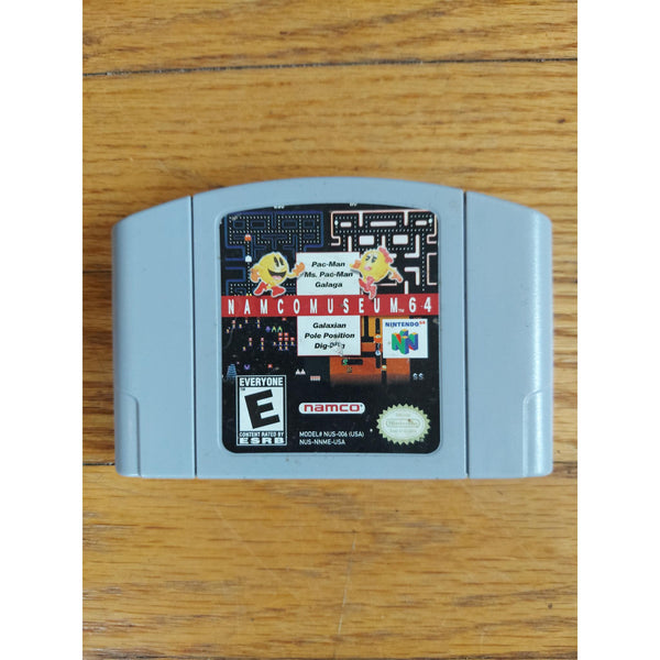 Namco Museum 64 Nintendo 64 N64 Game Cartridge Authentic Classic Arcade Collection