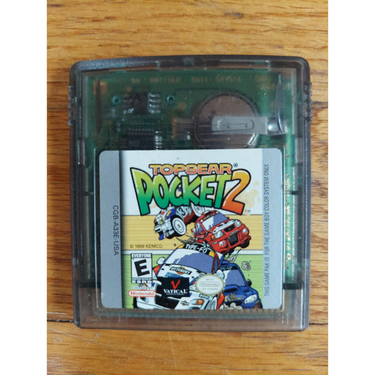 Top Gear Pocket 2 Nintendo Game Boy Color GBC Racing Game Authentic Cartridge