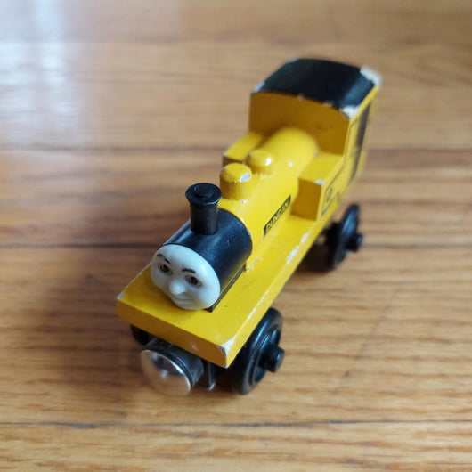 Thomas & Friends Wooden Railway Duncan #6 1997 Vintage Wooden Train Engine Toy