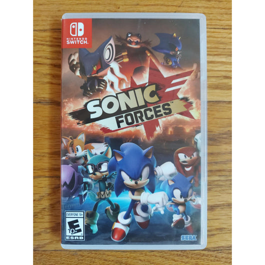Sonic Forces Nintendo Switch Game w/ Case & Cartridge Action Platformer SEGA