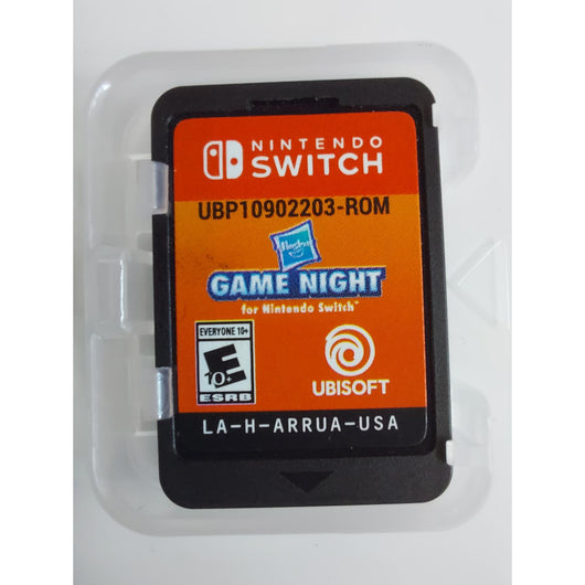 Hasbro Game Night Nintendo Switch Game w/ Case Monopoly Risk Trivial Pursuit