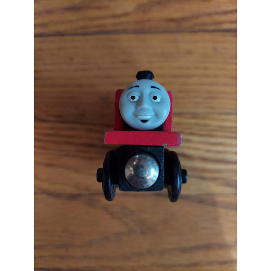 Thomas & Friends Wooden Railway Ivo Hugh (2002) Red Engine Wooden Train Toy