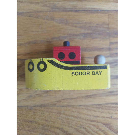 Thomas & Friends Wooden Railway Sodor Bay Tug Boat Wooden Train Water Vehicle