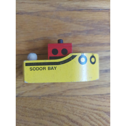 Thomas & Friends Wooden Railway Sodor Bay Tug Boat Wooden Train Water Vehicle