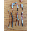 NECA Friday the 13th Part V Ultimate Roy Burns Accessories 8-Piece Weapon Lot