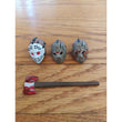 NECA Friday the 13th Part V Ultimate Jason Vorhees Accessories 4-Piece Lot