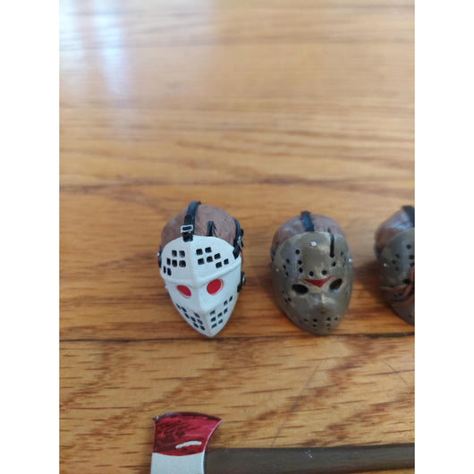 NECA Friday the 13th Part V Ultimate Jason Vorhees Accessories 4-Piece Lot