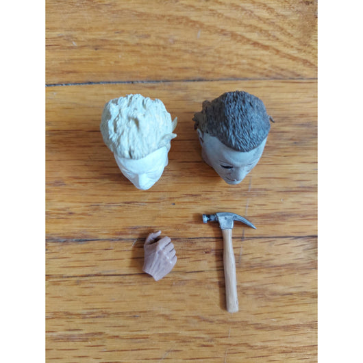 NECA Halloween 2 Ultimate Michael Myers Action Figure Accessories Lot (4 Pcs)