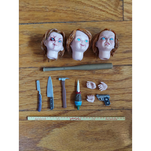 NECA Child's Play Ultimate Chucky Action Figure Replacement Accessories 13 Pcs