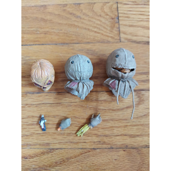 NECA Trick 'r Treat Ultimate Sam Action Figure Replacement Accessories Lot 6pc