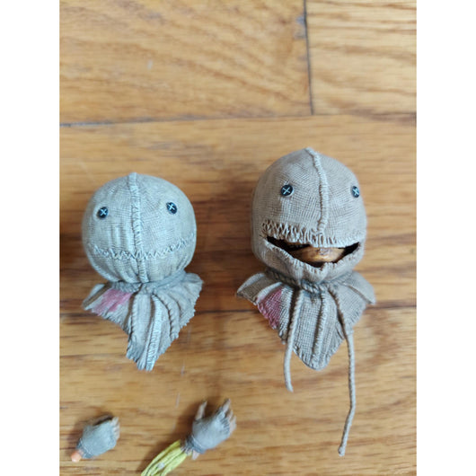 NECA Trick 'r Treat Ultimate Sam Action Figure Replacement Accessories Lot 6pc