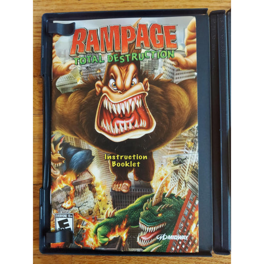 Rampage: Total Destruction CIB PS2 PlayStation 2 Game Case & Manual 2006