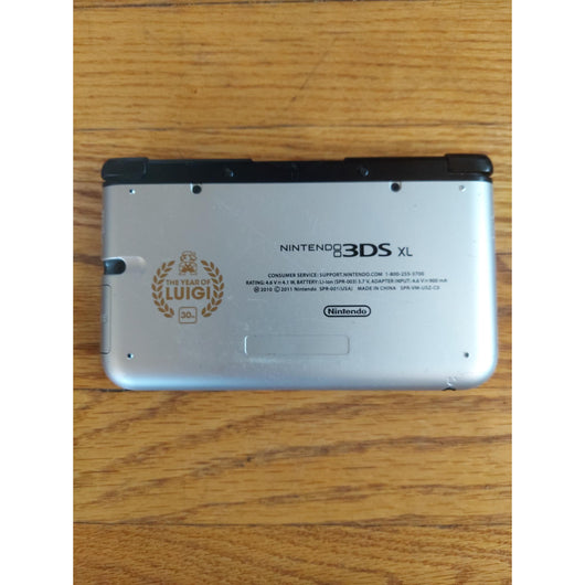 Nintendo 3DS XL Year of Luigi Edition Console Charger & Stylus Tested Works