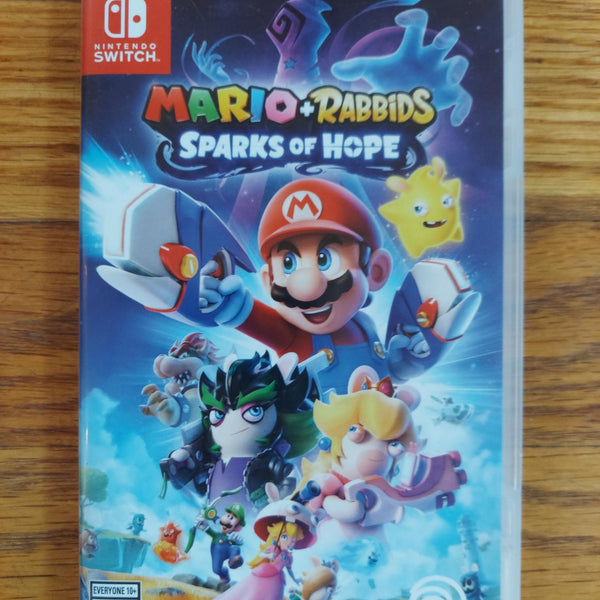 Mario & Rabbids: Sparks of Hope Nintendo Switch Game Complete CIB Tested USA