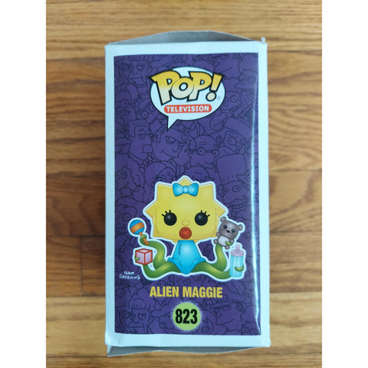 Funko Pop! The Simpsons Treehouse of Horror Alien Maggie #823 Vinyl Figure 2019
