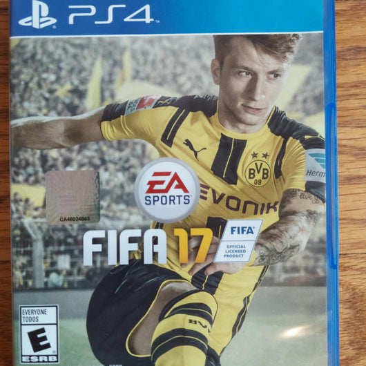FIFA 17 CIB PS4 PlayStation 4 EA Sports Soccer Game with Case, Manual & Disc