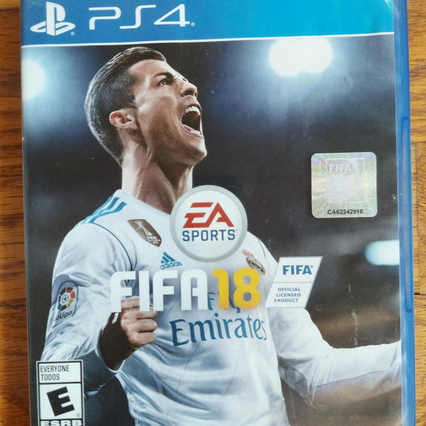 FIFA 18 PS4 PlayStation 4 EA Sports Soccer Game with Original Case & Disc NTSC
