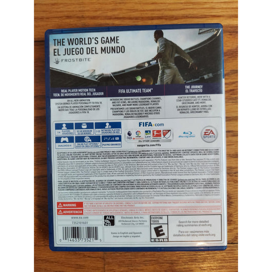 FIFA 18 PS4 PlayStation 4 EA Sports Soccer Game with Original Case & Disc NTSC