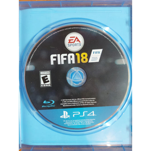 FIFA 18 PS4 PlayStation 4 EA Sports Soccer Game with Original Case & Disc NTSC