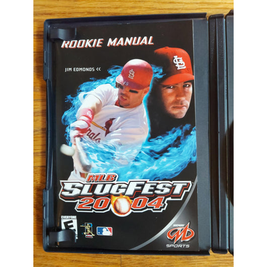 MLB Slugfest 2004 CIB PS2 PlayStation 2 Complete w/ Manual Midway Baseball Game