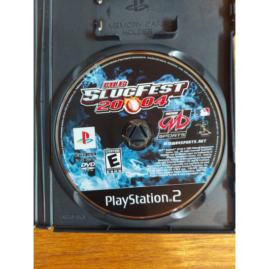 MLB Slugfest 2004 CIB PS2 PlayStation 2 Complete w/ Manual Midway Baseball Game