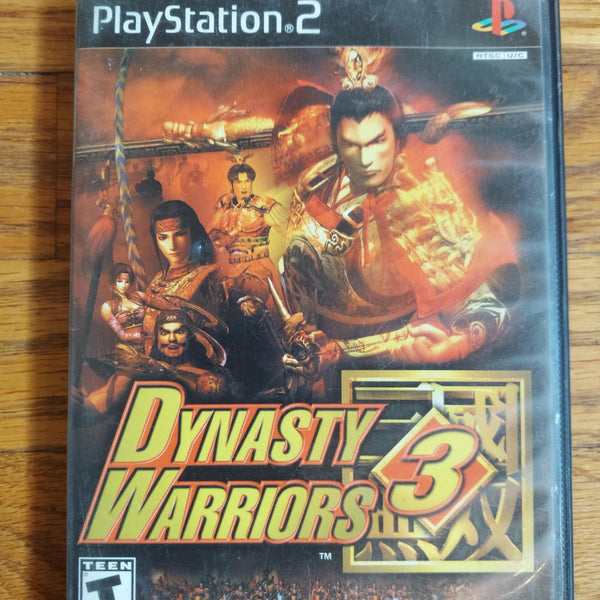 Dynasty Warriors 3 (No Manual) PS2 PlayStation 2 Action Game Case & Disc