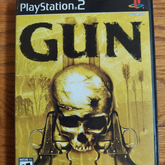 Gun (CIB) - PS2 PlayStation 2 Activision Neversoft Western Action Game Complete