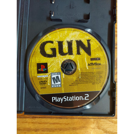 Gun (CIB) - PS2 PlayStation 2 Activision Neversoft Western Action Game Complete