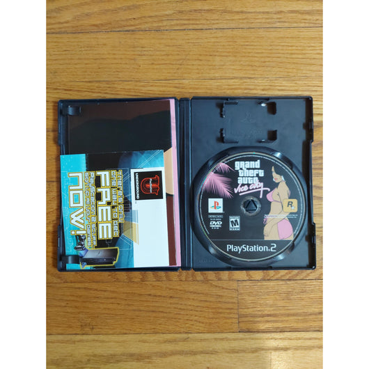 Grand Theft Auto: Vice City CIB PS2 Complete w/ Manual, Map & Original Case Set