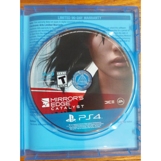 Mirror's Edge Catalyst PS4 PlayStation 4 EA DICE Action Adventure Game w/ Case