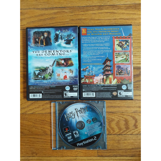 Harry Potter PS2 3 Game Lot: Azkaban & Quidditch CIB, Order Phoenix Disc Only