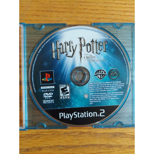 Harry Potter PS2 3 Game Lot: Azkaban & Quidditch CIB, Order Phoenix Disc Only