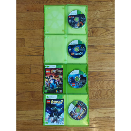 LEGO Xbox 360 4 Game Lot Dimensions Movie Harry Potter Years 5-7 Batman 3