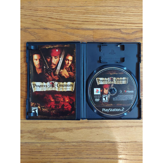 Pirates of the Caribbean PS2 2 Game Lot Jack Sparrow CIB & At World's End
