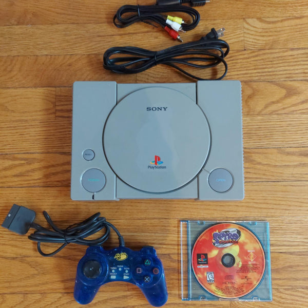 Sony PlayStation PS1 Console SCPH-9001 Spyro Ripto's Rage Bundle Tested Working