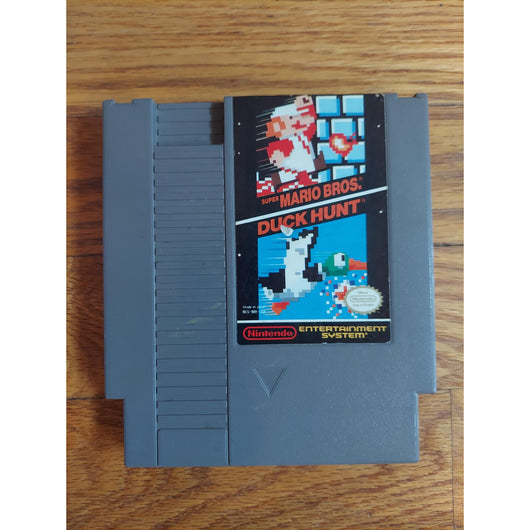 Nintendo NES Console Bundle Controller Zapper Super Mario Bros Duck Hunt Tested
