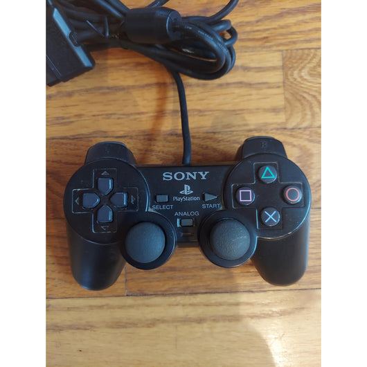 Sony PlayStation 2 PS2 Slim SCPH-75001 Console Controller 4 Games Tested Works