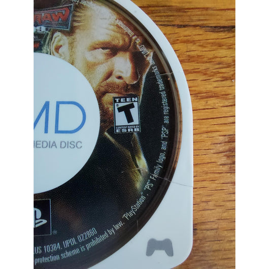 WWE SmackDown vs. Raw 2009 Featuring ECW Sony PSP UMD Disc Only Wrestling Game