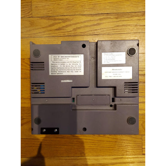 Nintendo NES Original Console System No Sound Broken For Parts Only
