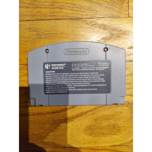 Nintendo 64 N64 Console Bundle Expansion Pak Controller Cords 3 Games Tested