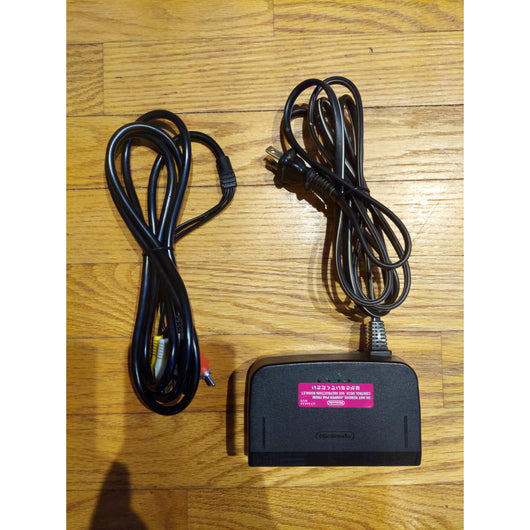 Nintendo 64 N64 Console Bundle Expansion Pak Controller Cords 3 Games Tested