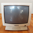 Magnavox 14in CRT Television PR1395 X121 W/Remote Retro Gaming Tested Works