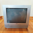 RCA TruFlat 14-Inch CRT TV 14F400T Retro Gaming Tested Working Silver