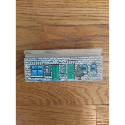 1994 Thomas & Friends Wooden Railway Ellsbridge Station Vintage Train Building