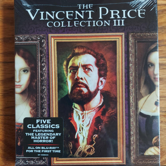 Scream Factory Vincent Price Collection Volume III 4 Blu-Ray Set New Sealed
