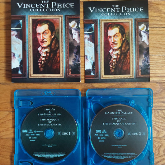 Scream Factory Vincent Price Collection Volume I Complete 4 Blu-Ray Set Used