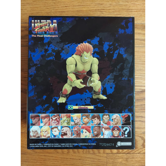 Jada Toys Street Fighter II Blanka Deluxe 1:12 Scale Action Figure Brand New