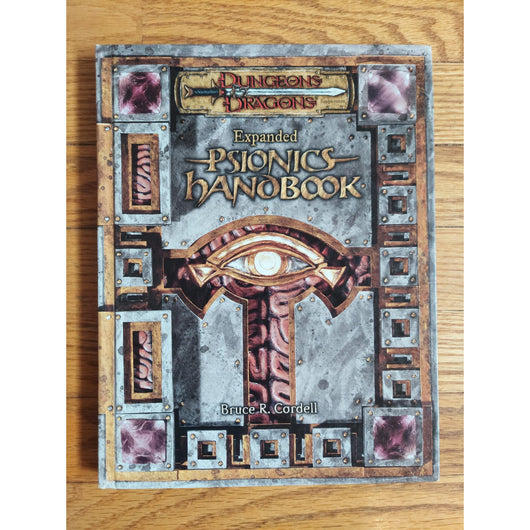 Dungeons & Dragons Expanded Psionics Handbook D&D 3.5 Hardcover Wizards RPG