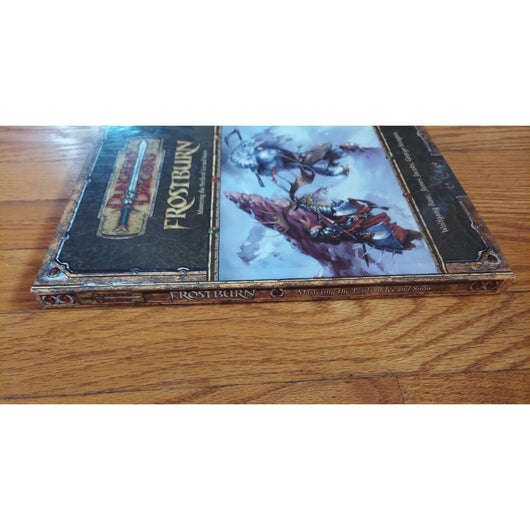 Dungeons & Dragons Frostburn Mastering Perils of Ice & Snow Hardcover W/Map